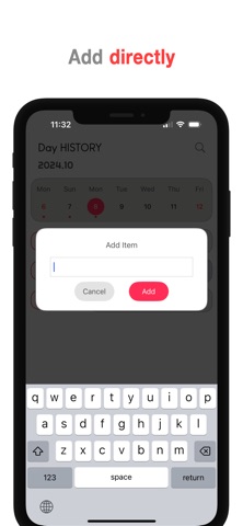 Day History - Daily Log iPhone screenshot