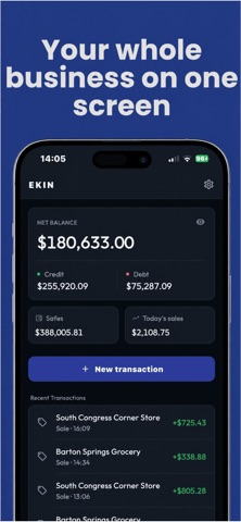 Ekin - Inventory & Ledger iPhone screenshot