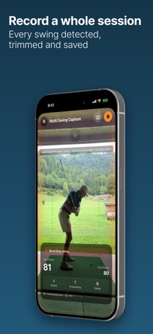 DeepSwing: Golf Swing Analyzer Screenshot 5 of 10