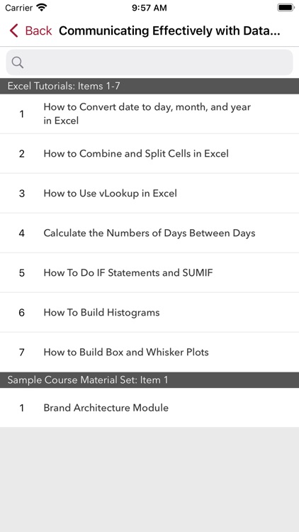 Prof Rollins Courses App