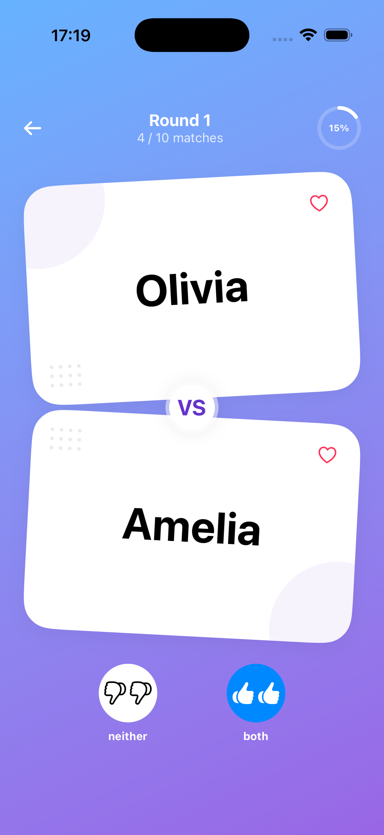 Child name clash screenshot 6