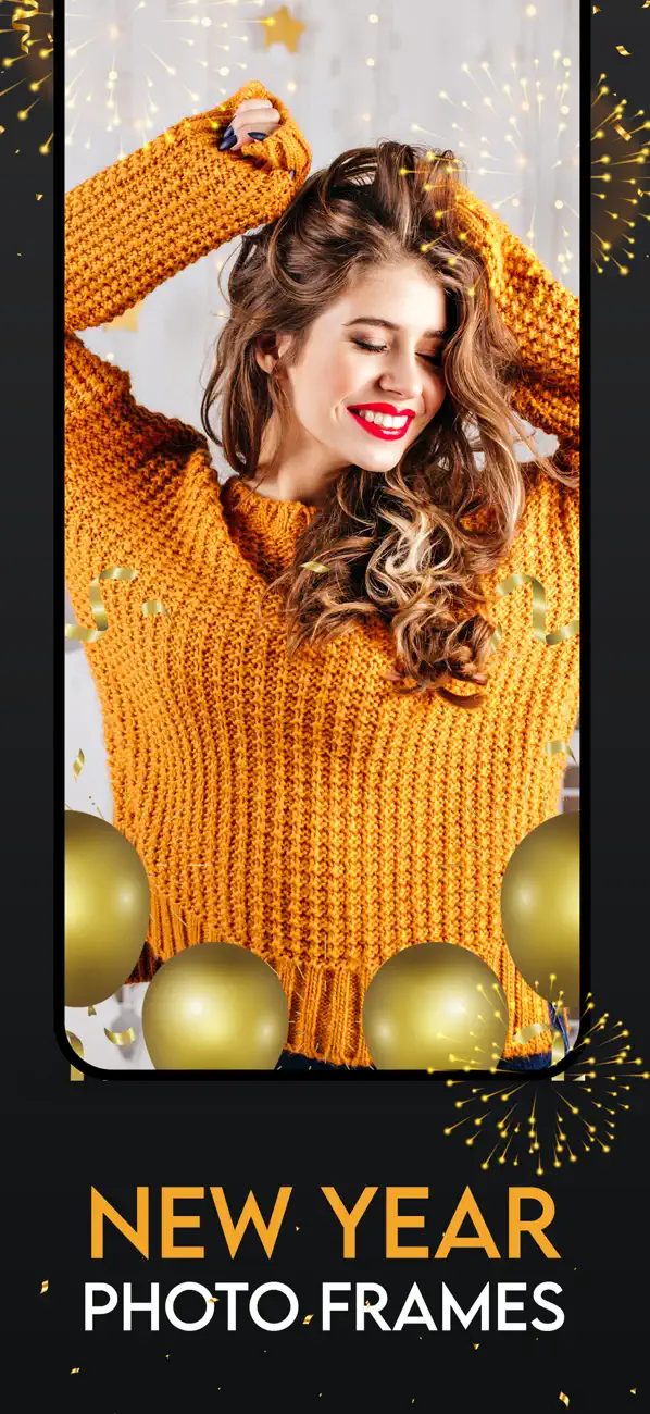 #2. New Year Photo Frames! (iOS) By: Deepak Jalwa