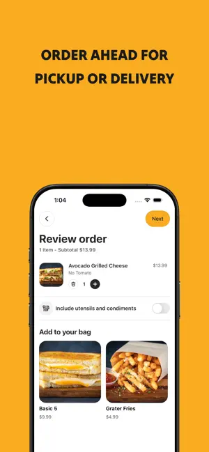 Grater Grilled Cheese screenshot 2