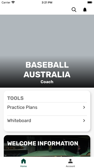 Baseball Australia Education Screenshot