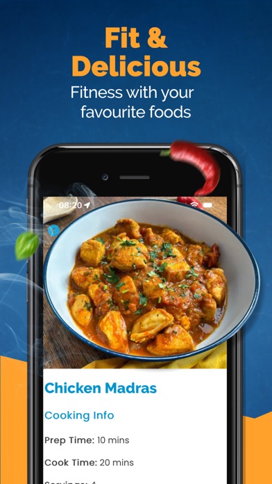 Food For Fitness: Recipes App Screenshot