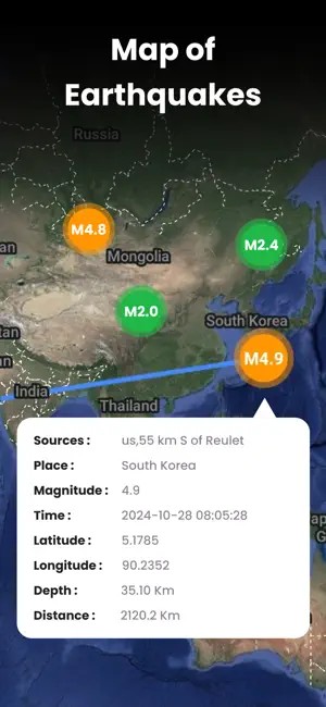 EarthQuake Alerts - SenseEarth screenshot 4
