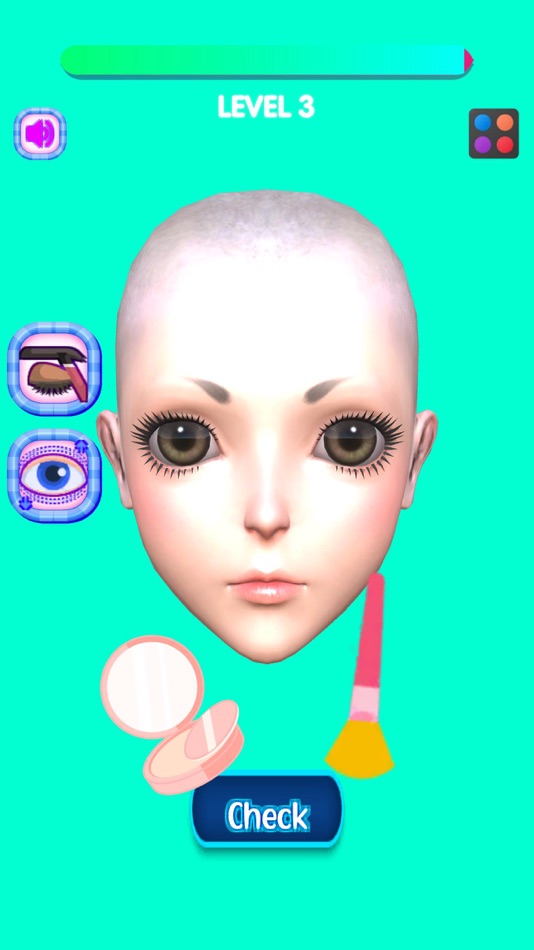 #4. Makeup Challenge - Brain Game (iOS) Podle: Rahman Mammadov