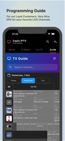 Zapto IPTV - Smartest IPTV App Screenshot 4 of 10