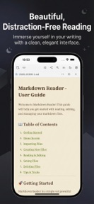 MarkFlow:Read Markdown files screenshot