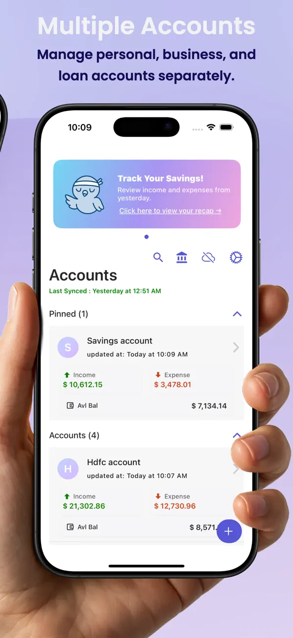 Screenshot #3 pour Expenses Aura – Track Smart