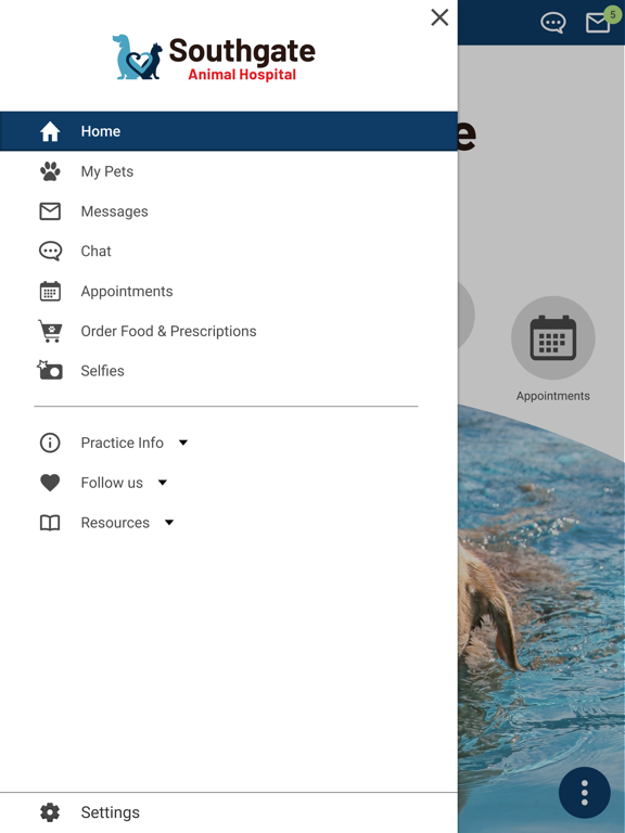 Southgate Animal Hospital iPad screenshot