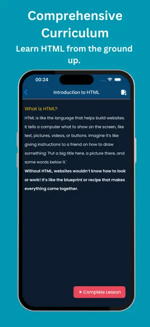 HTML for Kids: Learn with AI screenshot 2