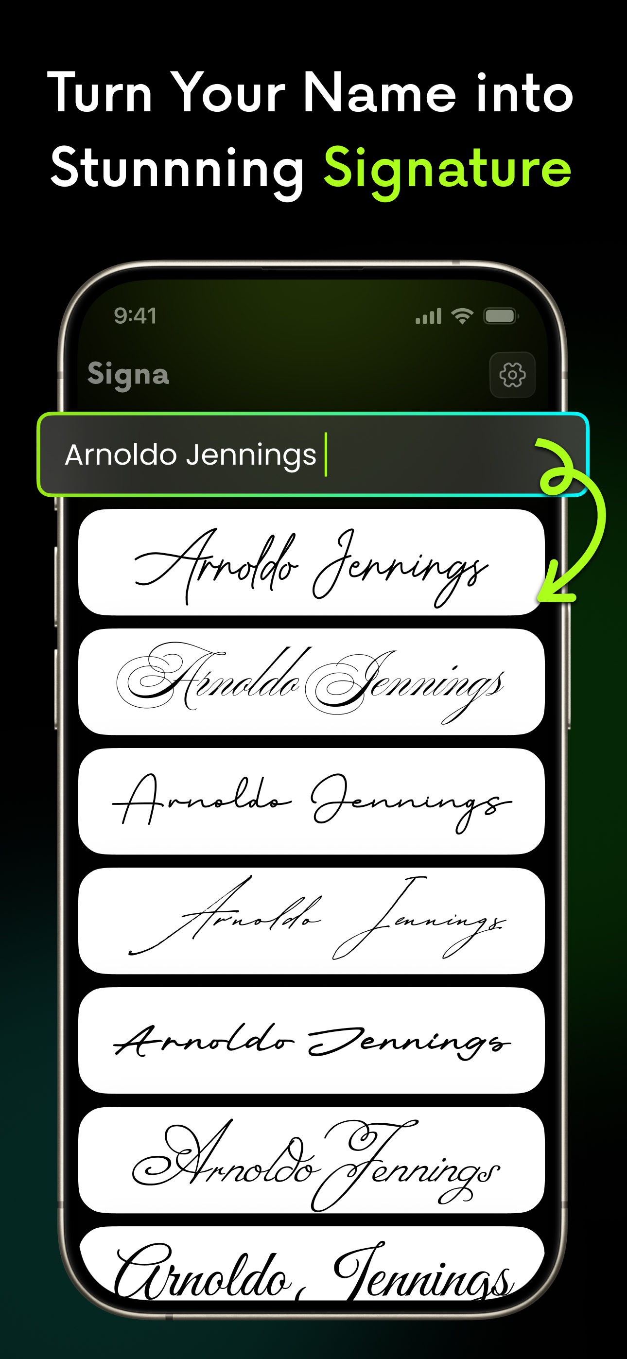 Signature maker - Digital sign screenshot 2
