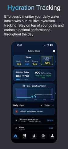 Calorie Clock: Real-Time Screenshot 7 of 8