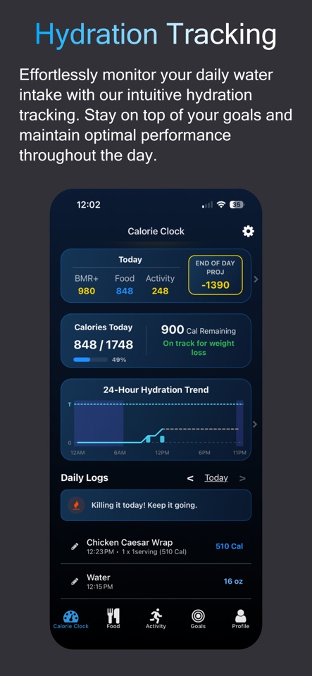 Calorie Clock: Real-Time screenshot 7