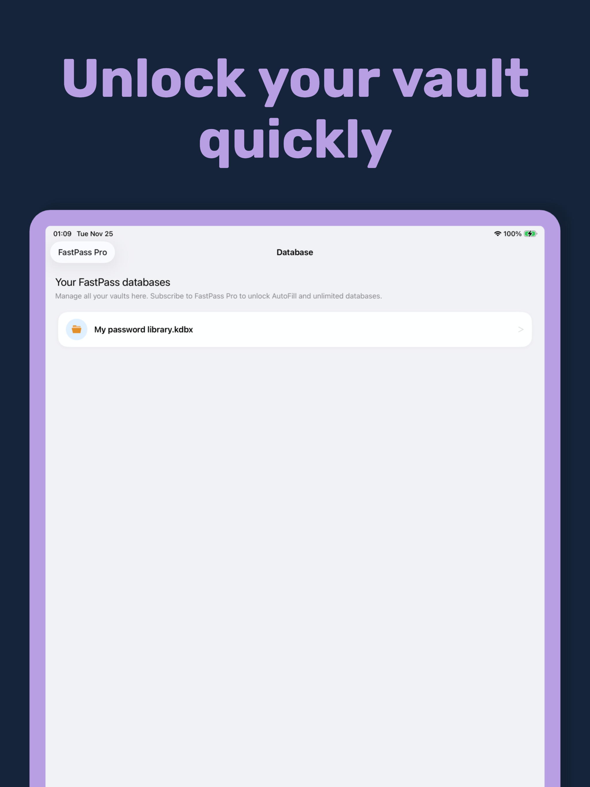 FastPass – Password Manager