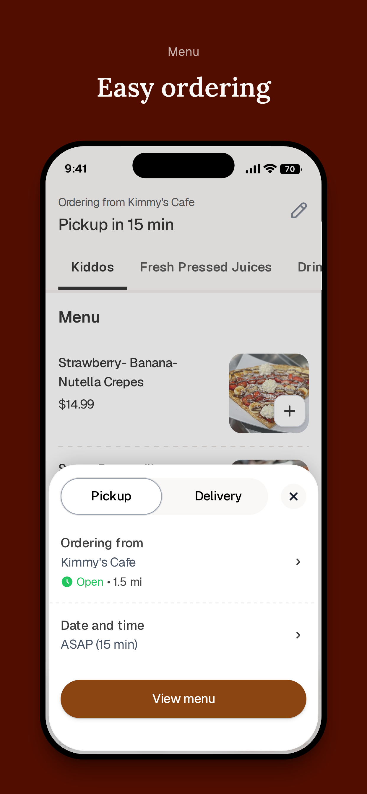 Kimmys Cafe screenshot 3