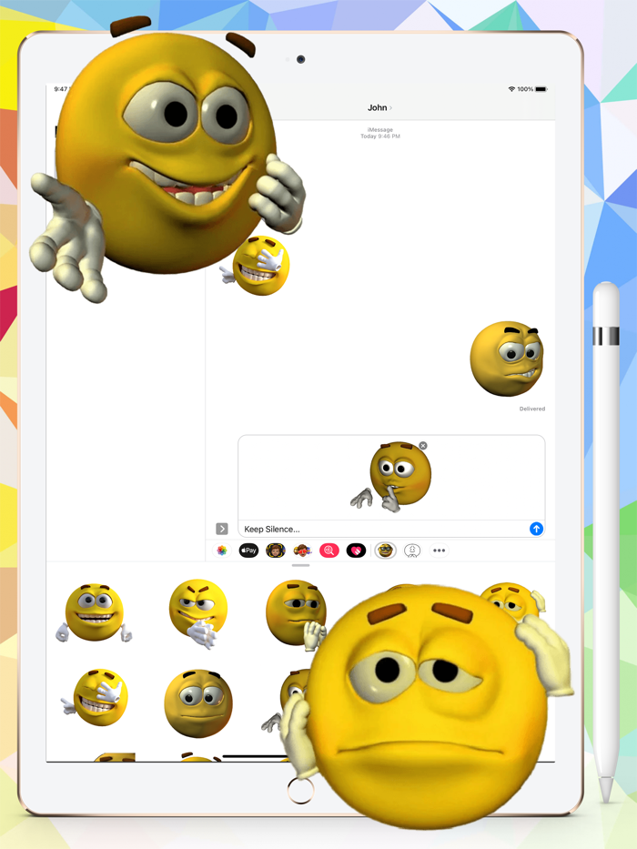 Banga 2 Cute Emojis Stickers