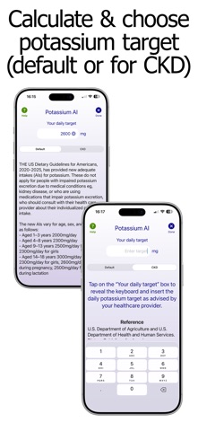 Potassium Counter & Tracker screenshot 2