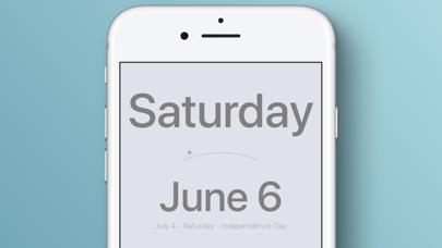 PlanetClock - Minimalist Clock Screenshot