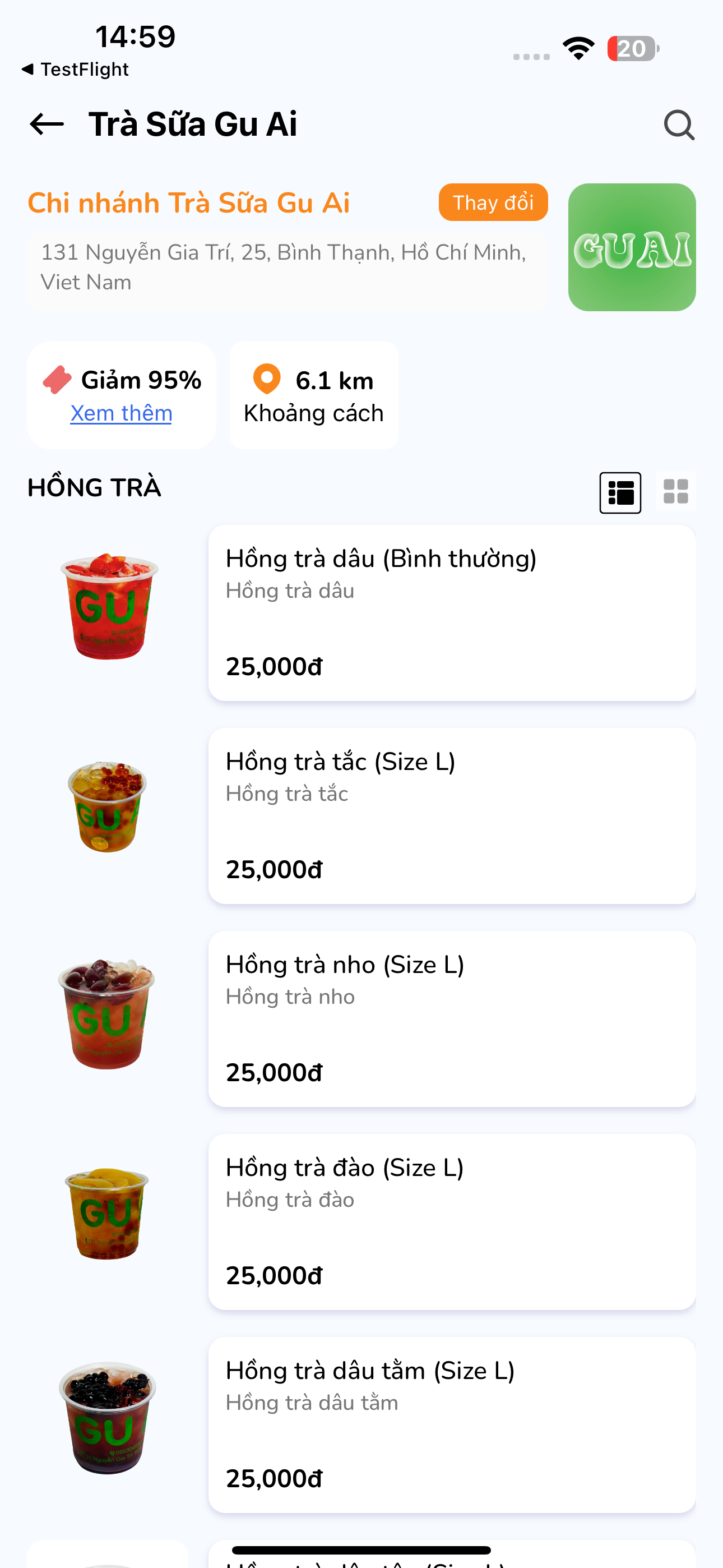Trà Sữa Gu Ai screenshot 6