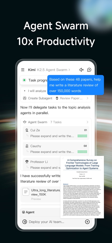 Kimi - Kimi Claw is Live - Empowering Agent Swarms