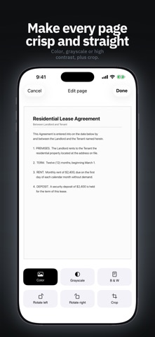 ScanOnce: PDF Doc Scanner Screenshot 4 of 5