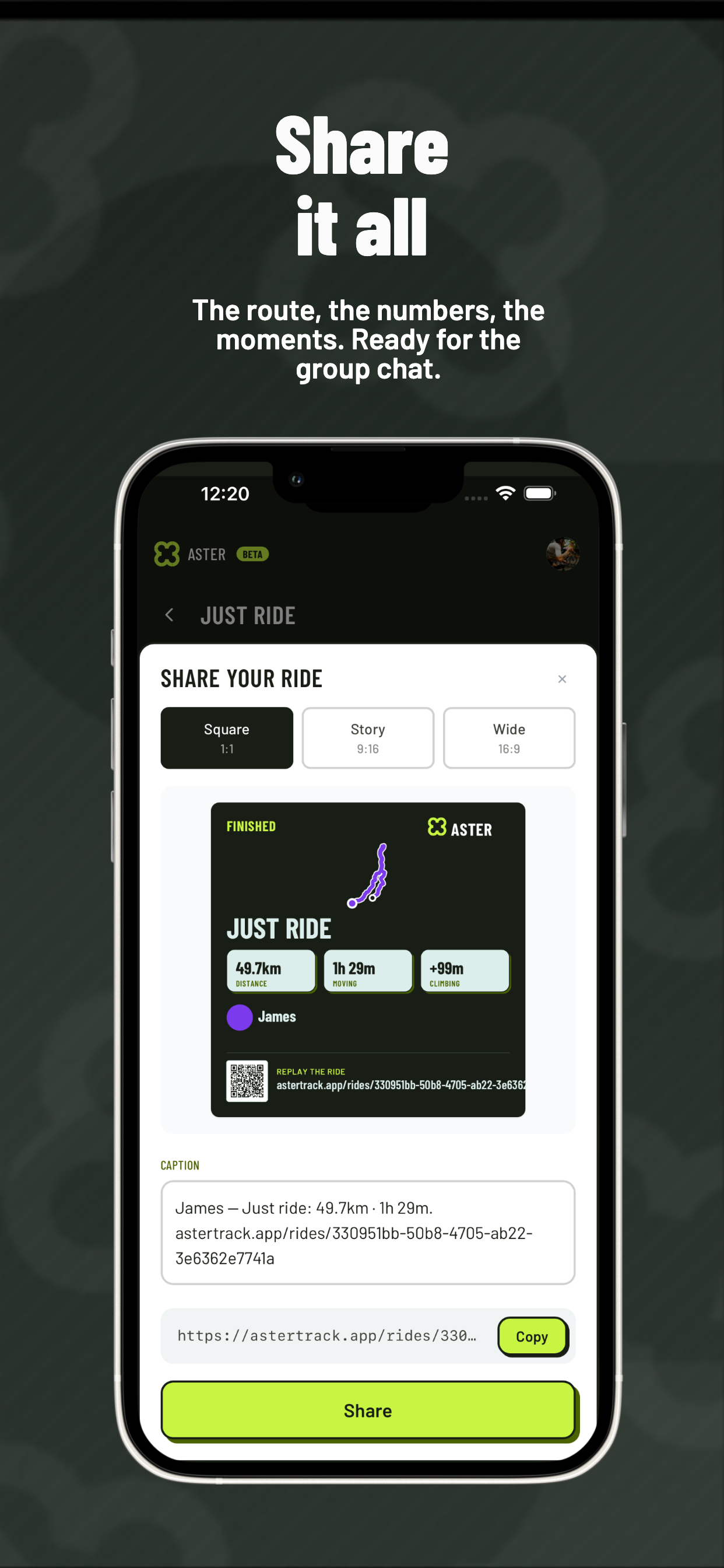 Aster - Live Track screenshot 5