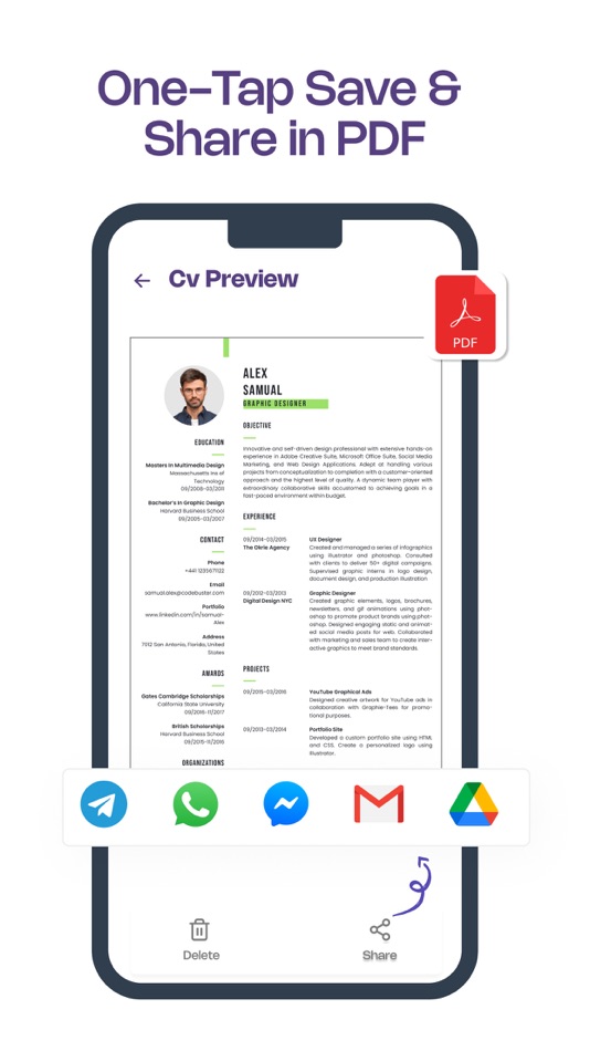#7. CV Creator - Resume Examples (iOS) 由: Ihsan Ullah