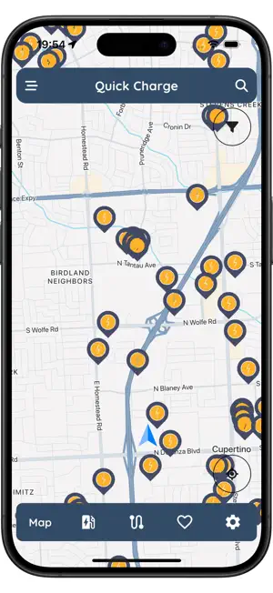 QuickCharge: EV Charging Map screenshot 1