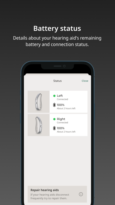 WIDEX ALLURE Screenshot