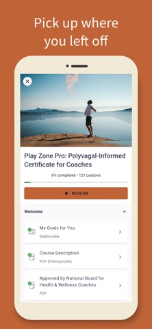 Polyvagal Institute Mobile screenshot