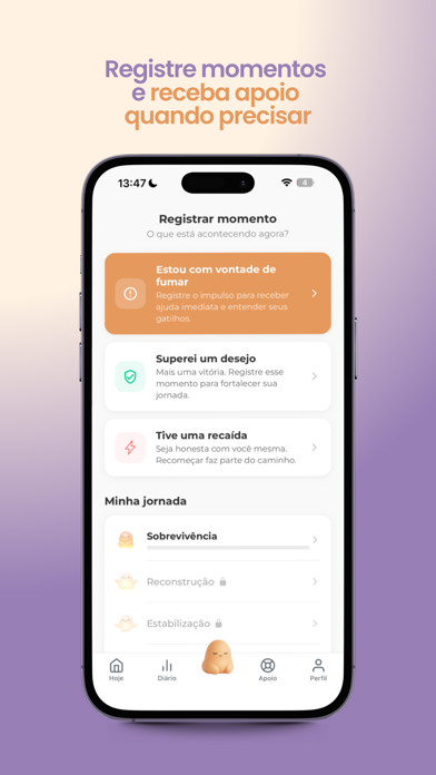 Parar de fumar - Lume screenshot