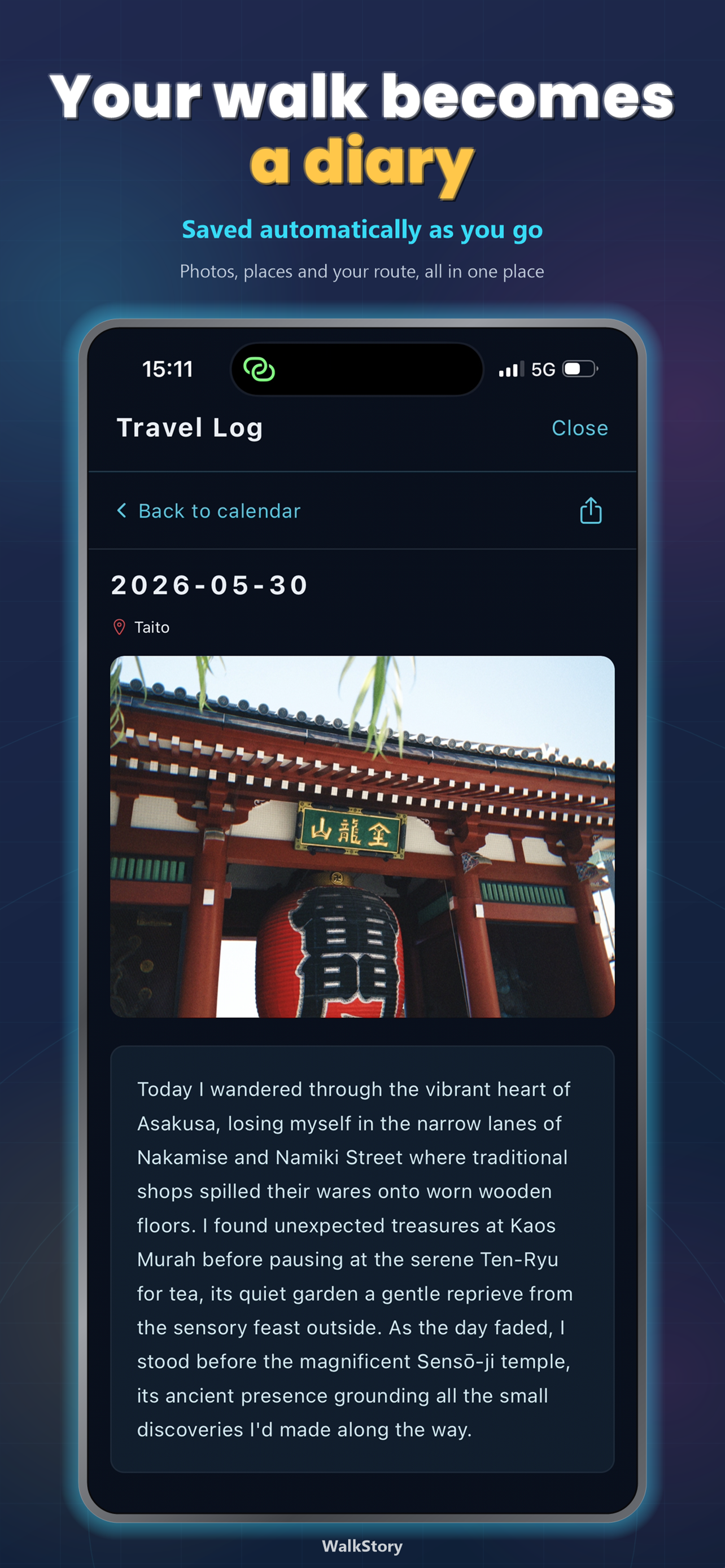 WalkStory: Pocket Local Guide