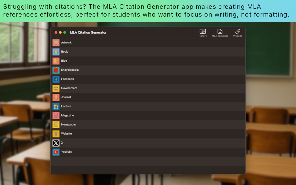#2. MLA Citation Generator (macOS) 由: Jonathan Gillman