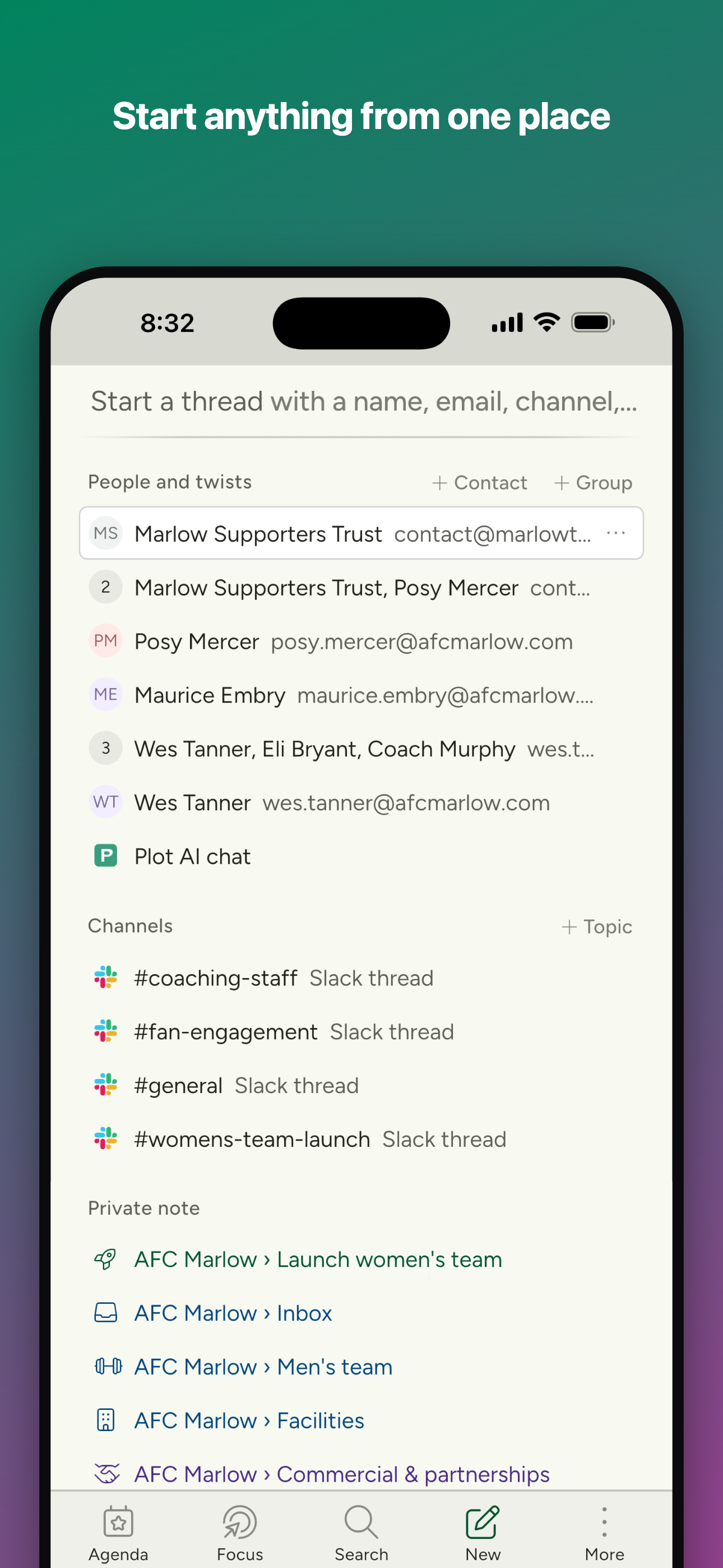 Plot: All your work, organized screenshot 5