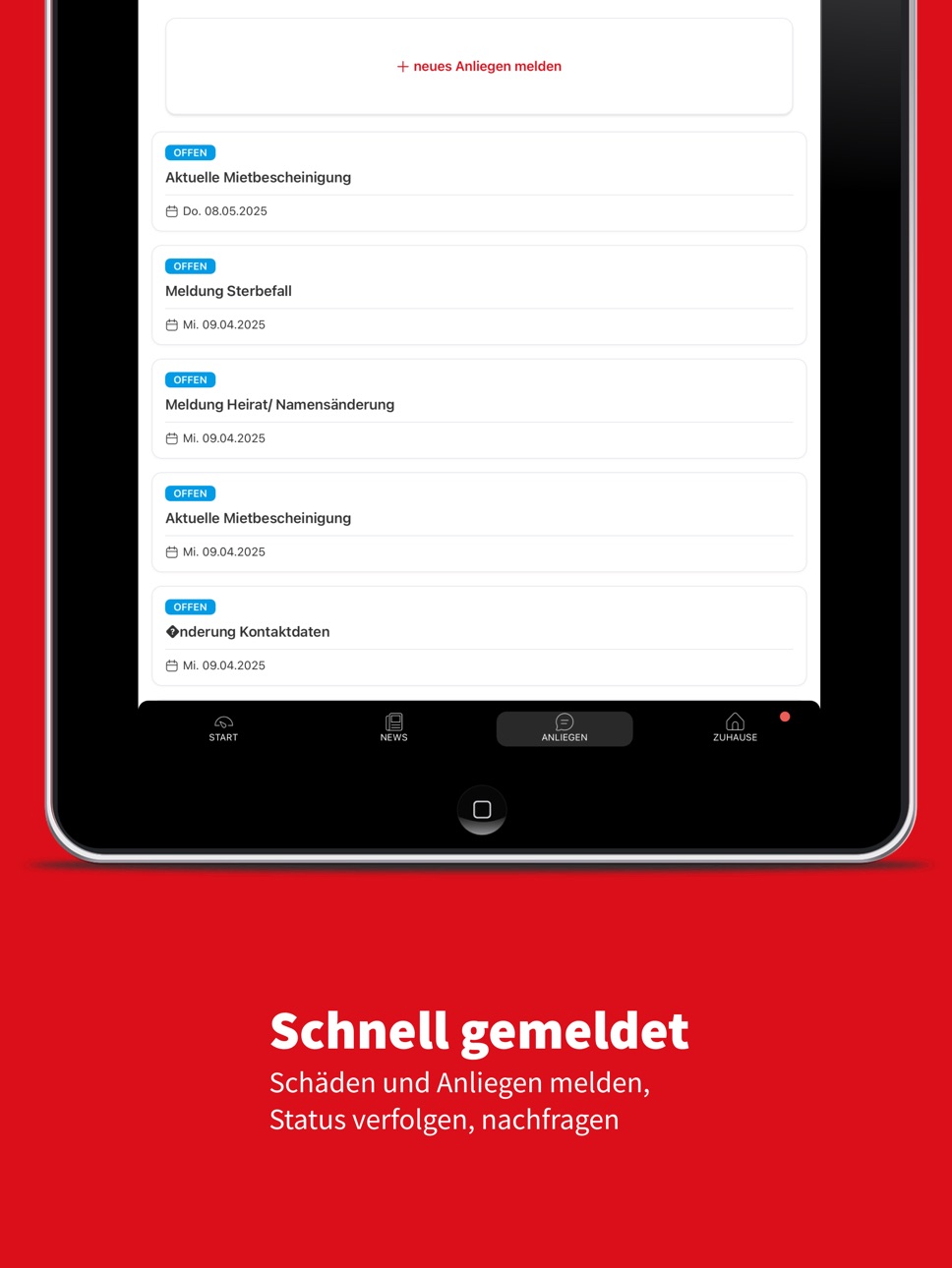 iPad screenshot