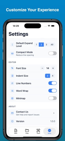 JSON Viewer & Editor screenshot