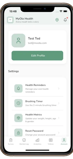 MyOlo Health screenshot 2