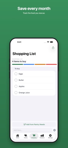 FreshKeep: Food Expiry iPhone screenshot