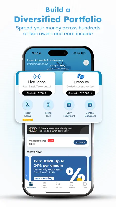 LenDenClub - P2P Lending screenshot 2 of 8
