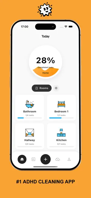 Clenner: ADHD Cleaning Plan screenshot 1