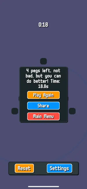 OPEGA - Peg Jumping Game screenshot 4
