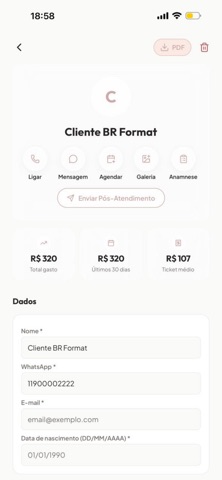 Glow Beauty OS screenshot