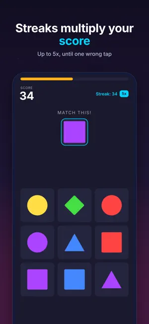 BlitzTap: Reaction Time Game screenshot 2
