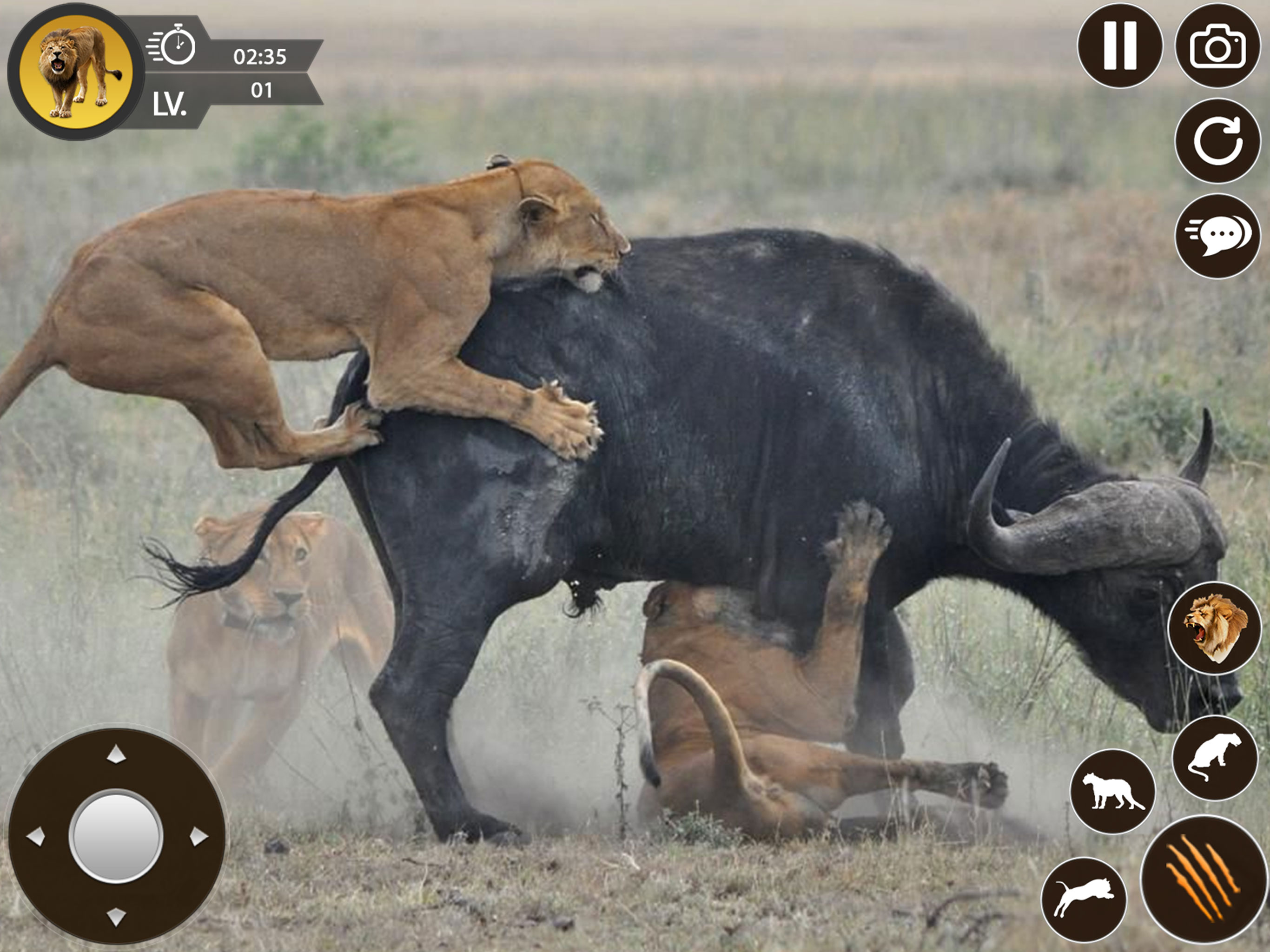 Lion Simulator Animal Games 3D