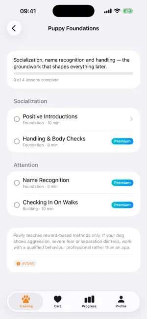 Pawly: Dog Training screenshot 2
