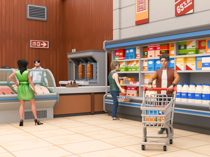 經理超市模擬