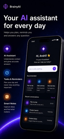 BrainyAI –AI Writing Assistant Screenshot 1 of 3