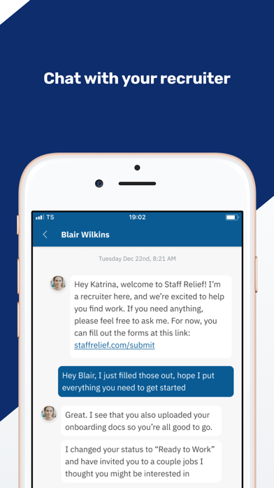 Staff Relief Screenshot
